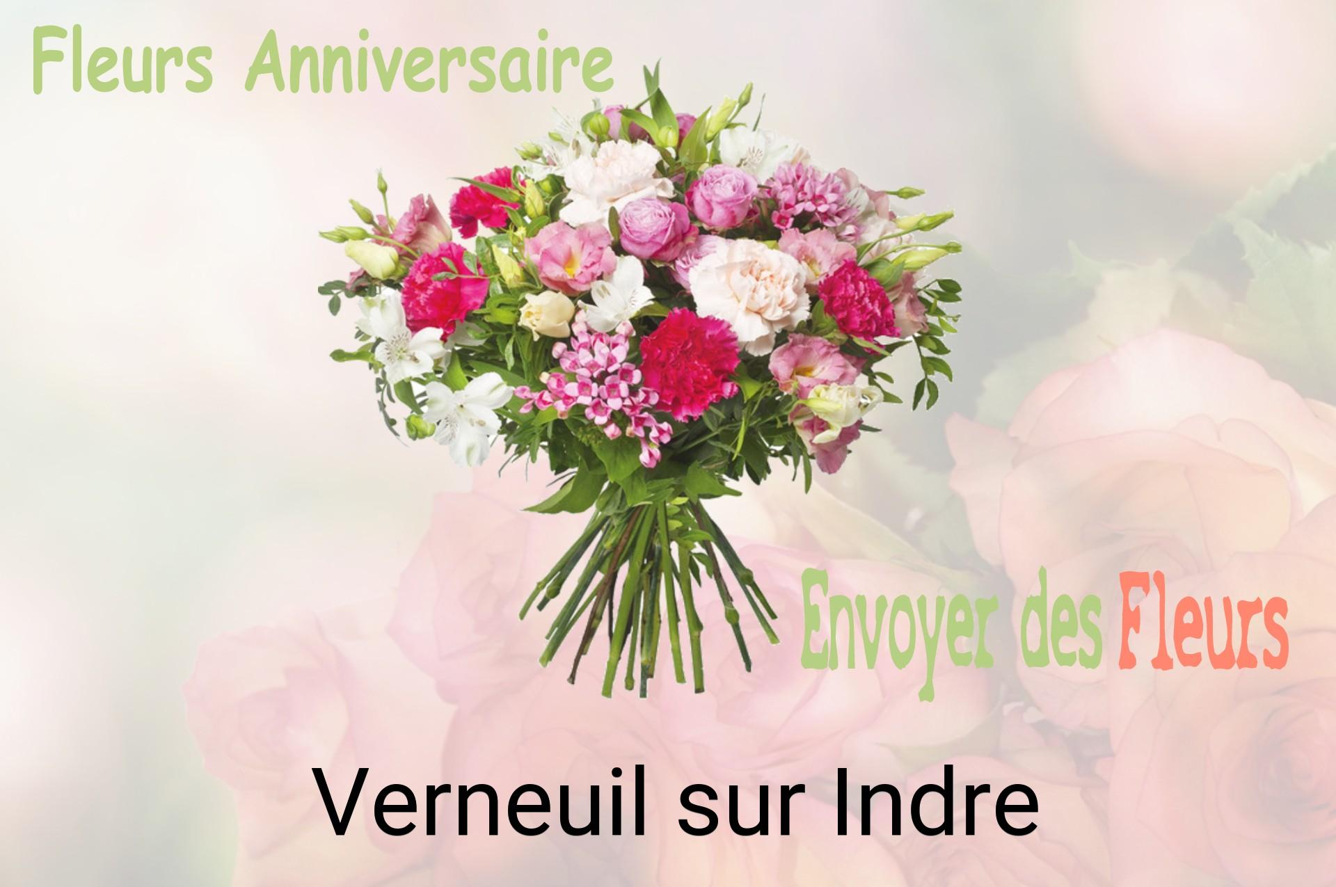 Bouquet de fleurs d’anniversaire livré à Verneuil-sur-Indre