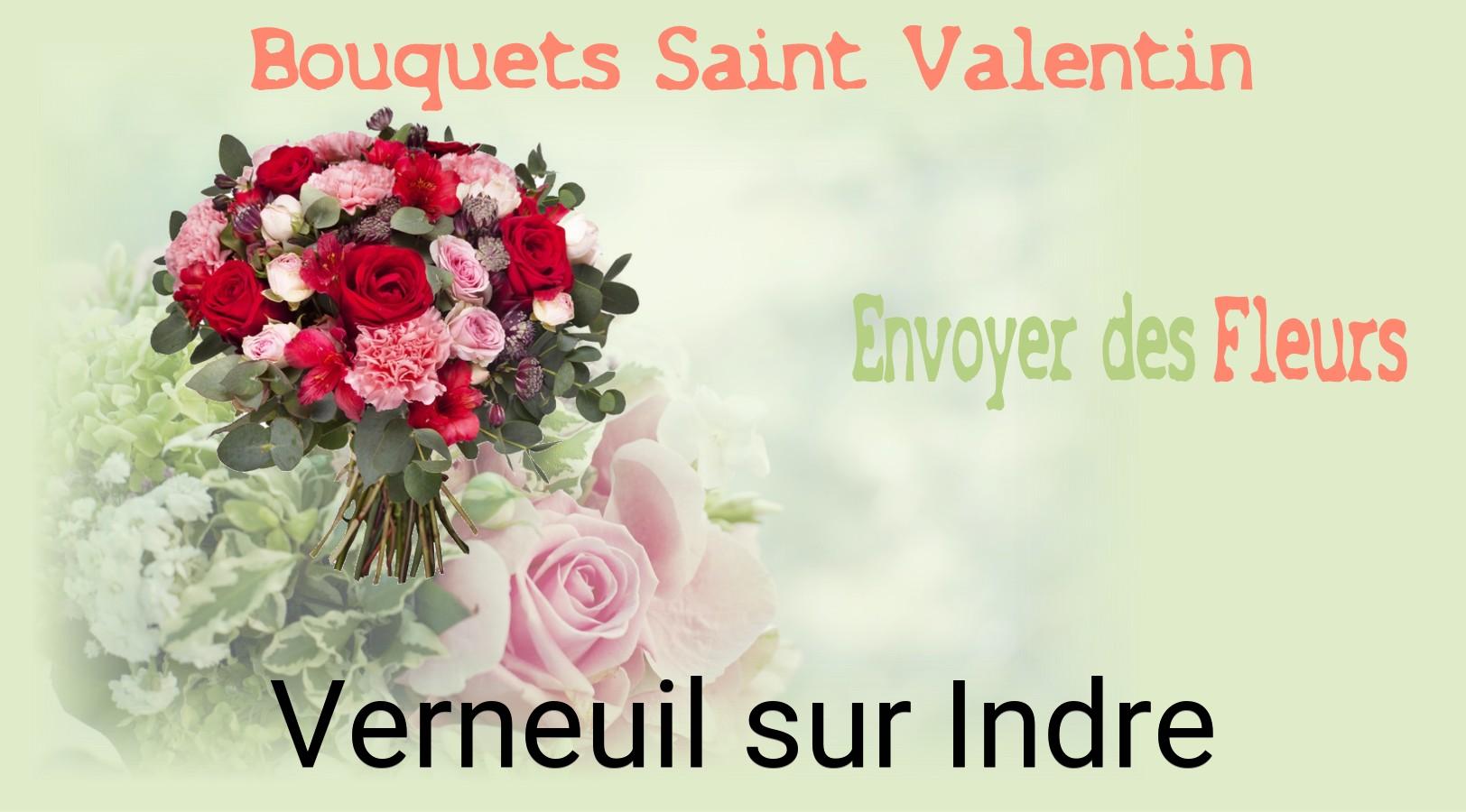 Roses de Saint-Valentin livrées à Verneuil-sur-Indre